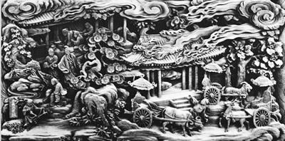 2 三車火宅の図 譬喩（比喩）品